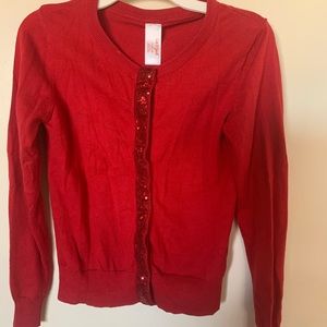 Cat & Jack sequin cardigan